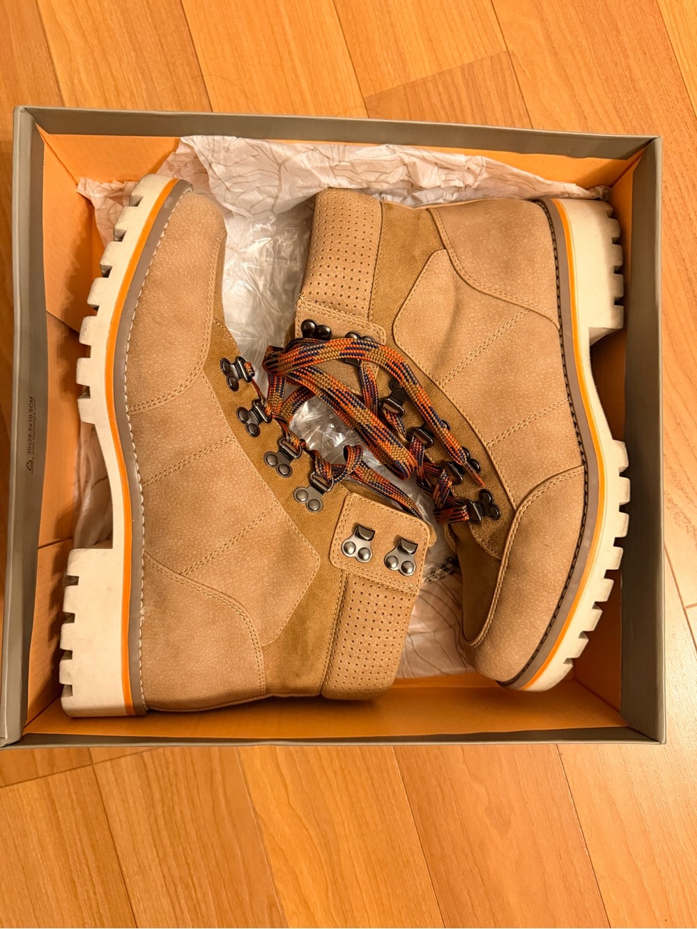 Women’s Crown Vintage Nubuck PU Boots - Tan- 8½ M